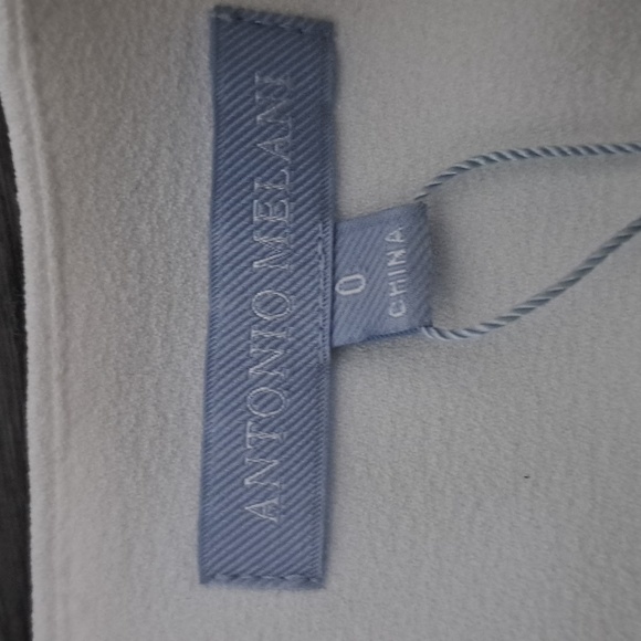 Antonio Melani Sarabeth Crepe Long Sleeve Square Neck Blouse - Picture 7 of 8